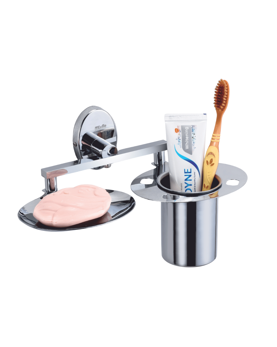 2-in-1 Soap Dish with Tumbler Omega (SS 304)