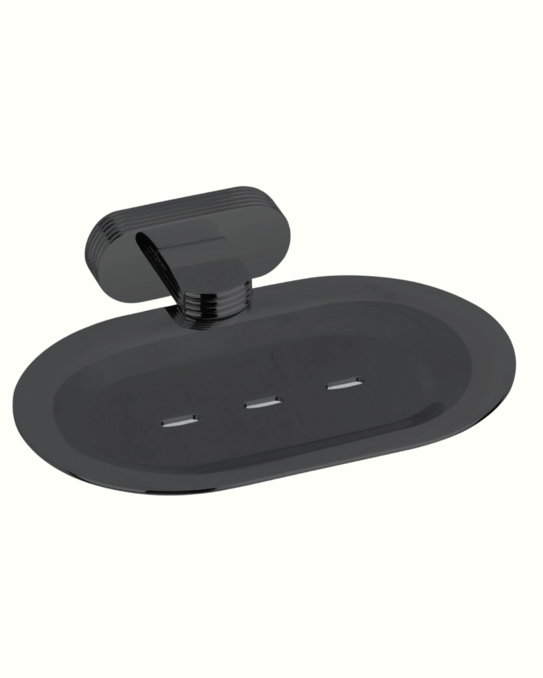 Brass Soap Dish Onyx Matt Black
