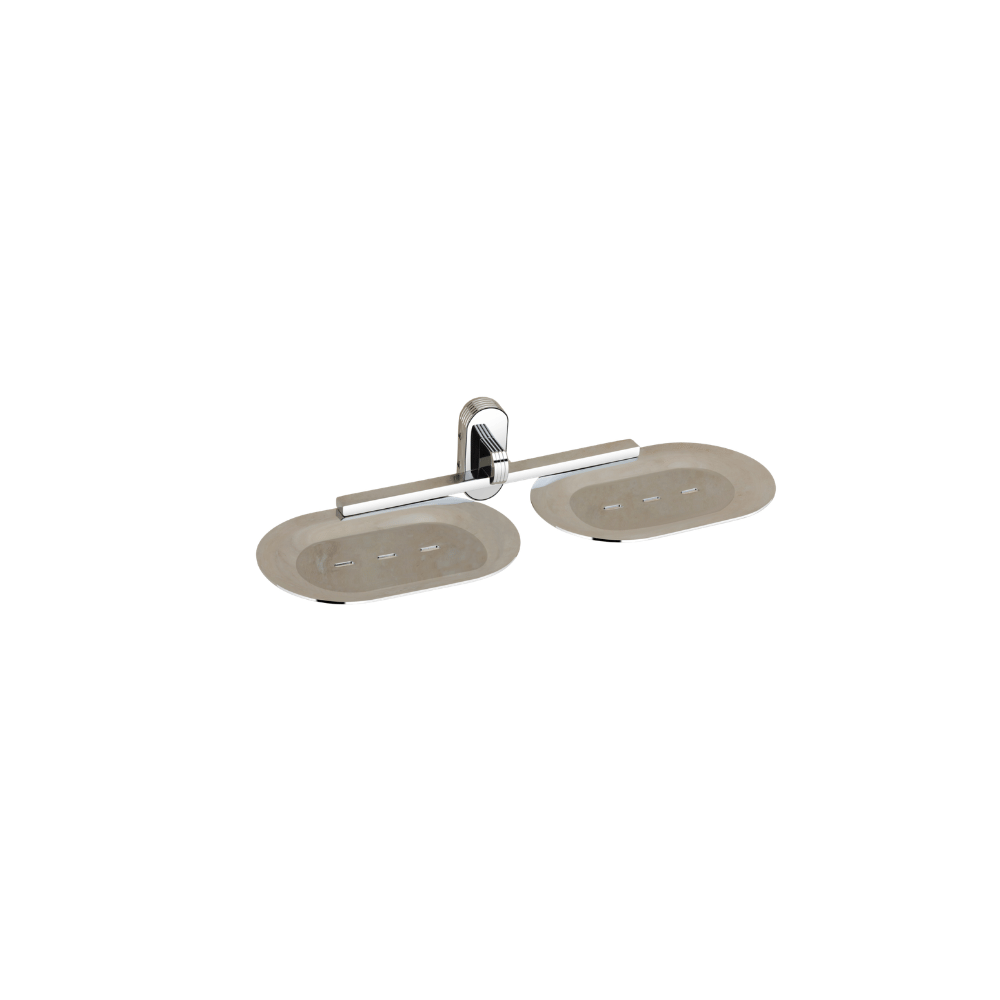 Double Soap Dish ONYX Chrome
