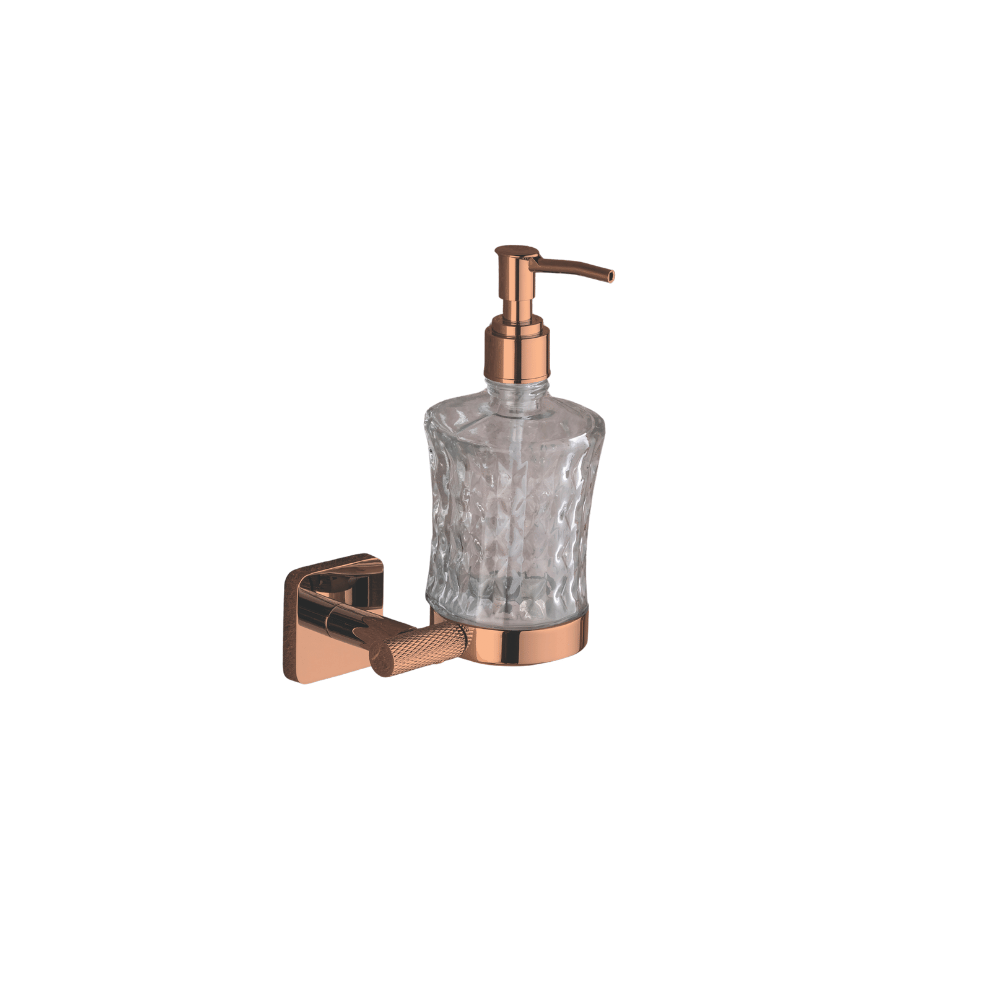 Liquid Soap Dispenser CRYSTAL Rose Gold