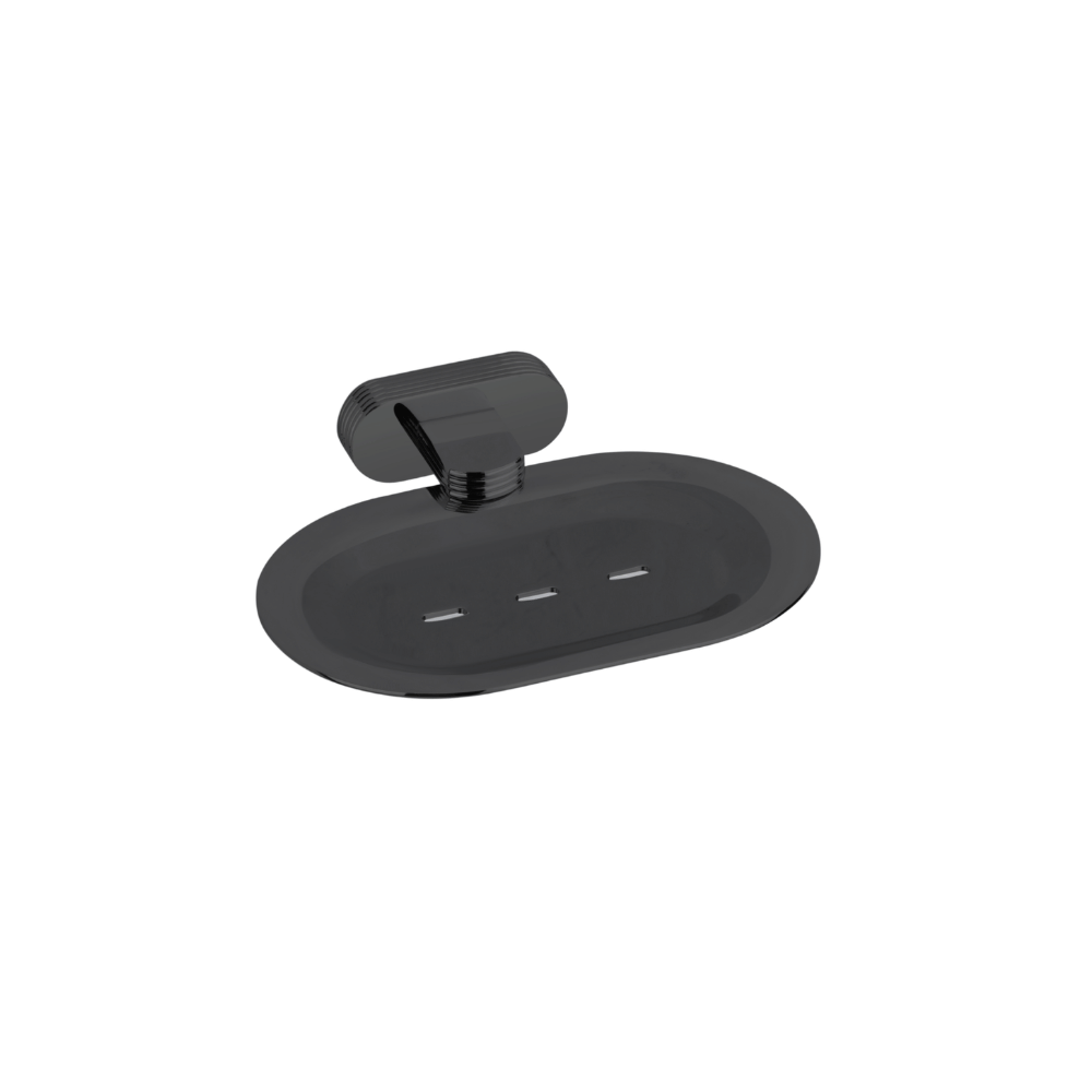 Soap Dish Brass ONYX Matt Black