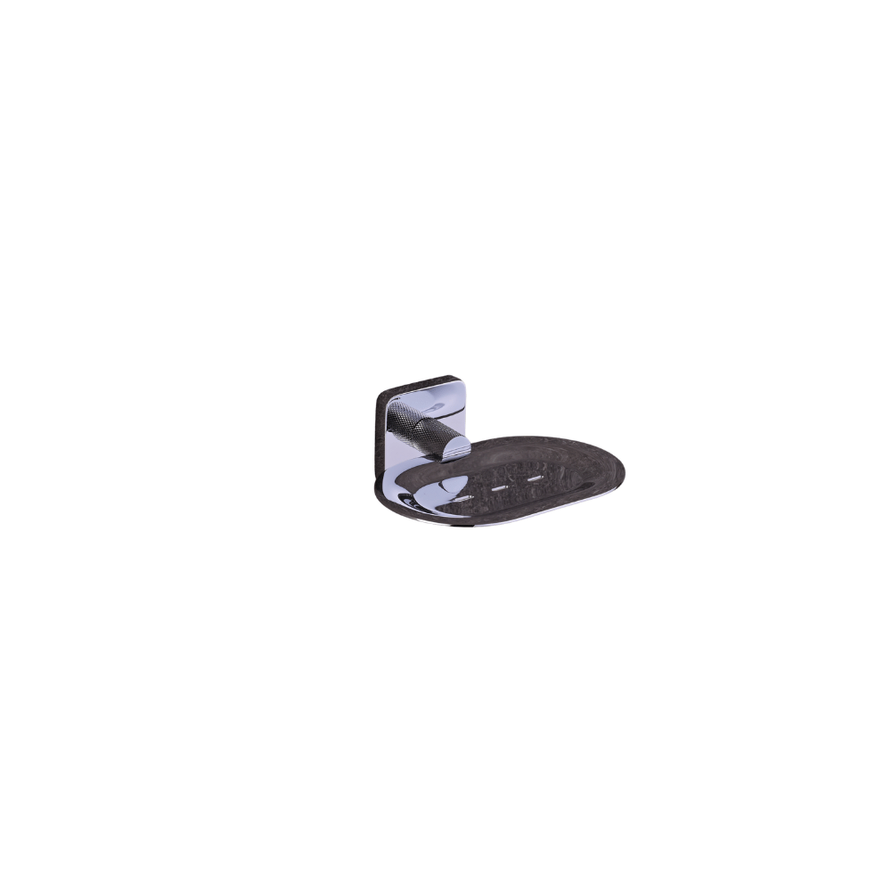 Soap Dish Brass STERLING Chrome