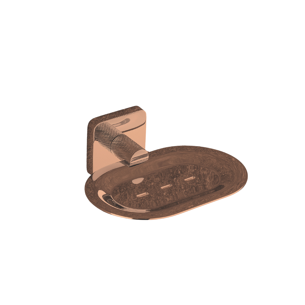 Soap Dish Brass STERLING Rose Gold