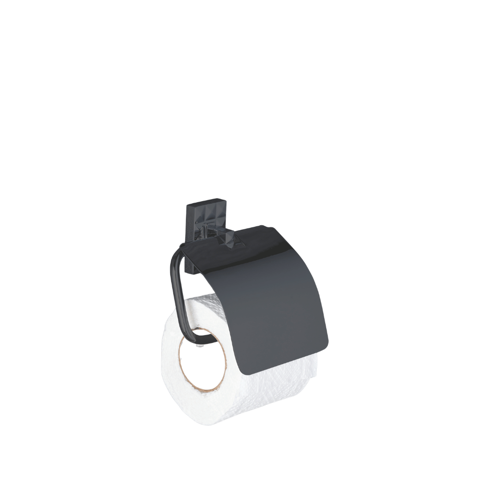 Toilet Paper Holder CRYSTAL Matt Black