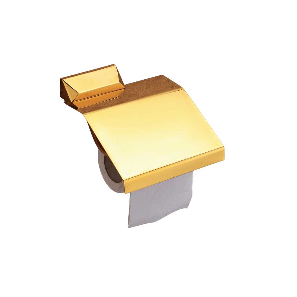 Toilet Paper Holder STERIA Gold