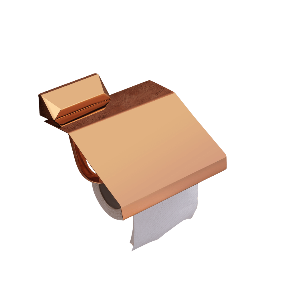 Toilet Paper Holder STERIA Rose Gold